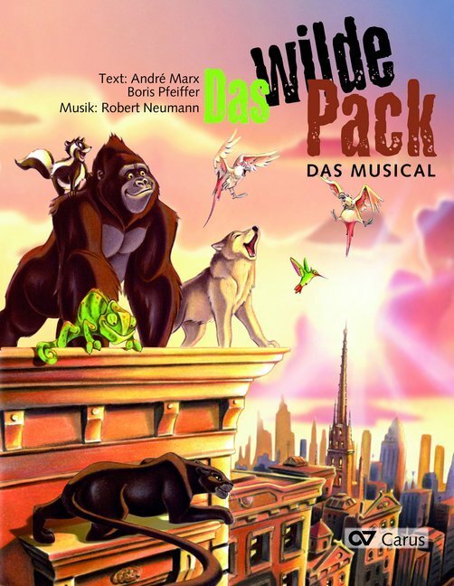 Cover: 9790007244682 | Das wilde Pack - Das Musical, Klavierauszug | André Marx (u. a.)