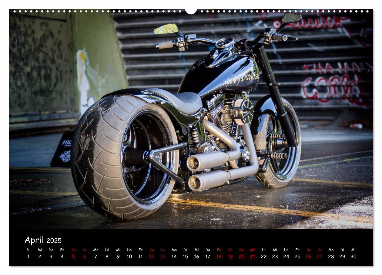 Bild: 9783435404452 | Best of Custom- and Showbikes Kalender (Wandkalender 2025 DIN A2...