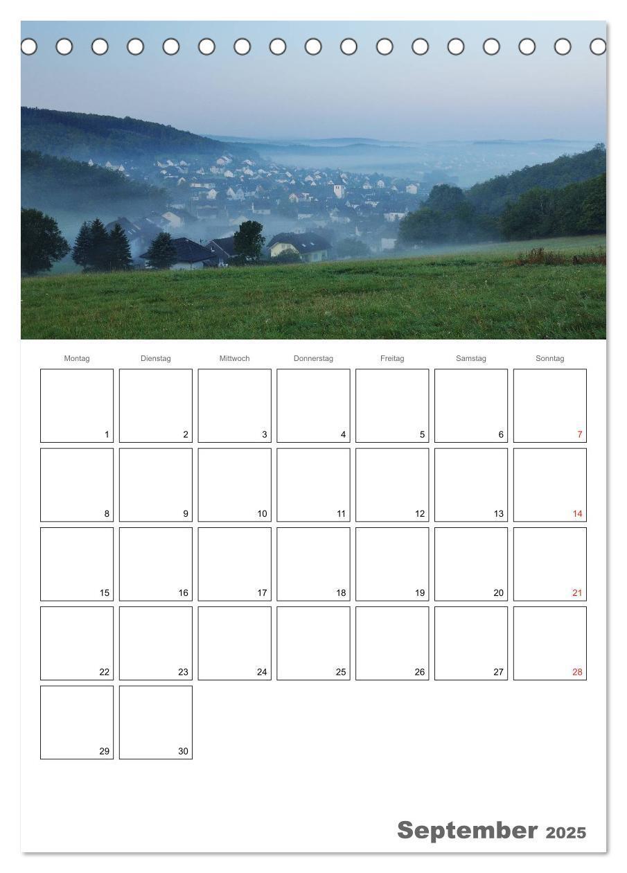 Bild: 9783457019146 | Das Siegerland (Tischkalender 2025 DIN A5 hoch), CALVENDO...