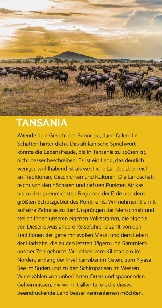 Bild: 9783897945616 | TRESCHER Reiseführer Tansania | Francisca Chengula | Taschenbuch