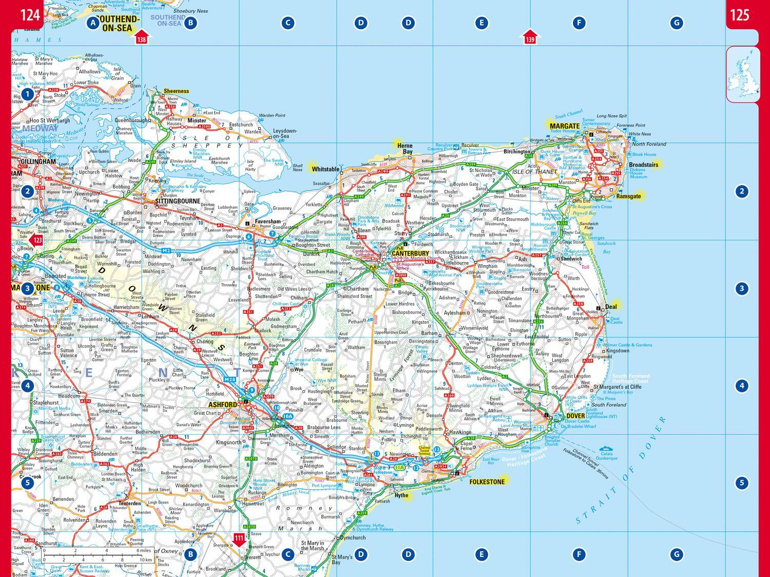 Bild: 9780008652906 | 2025 Collins Essential Road Atlas Britain and Northern Ireland | Maps