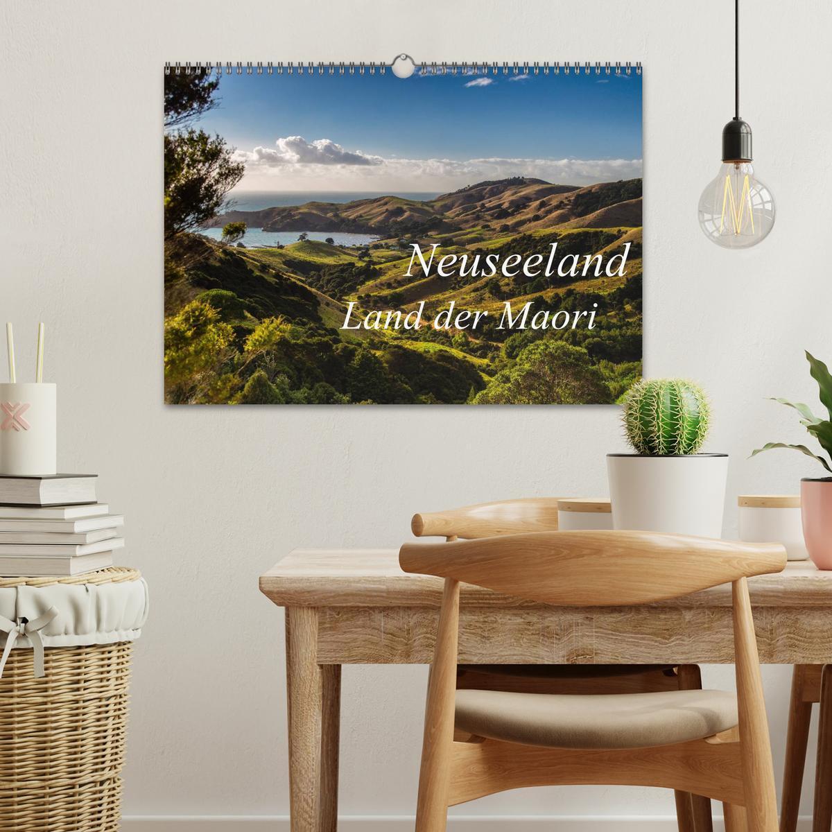 Bild: 9783435752300 | Neuseeland - Land der Maori (Wandkalender 2025 DIN A3 quer),...