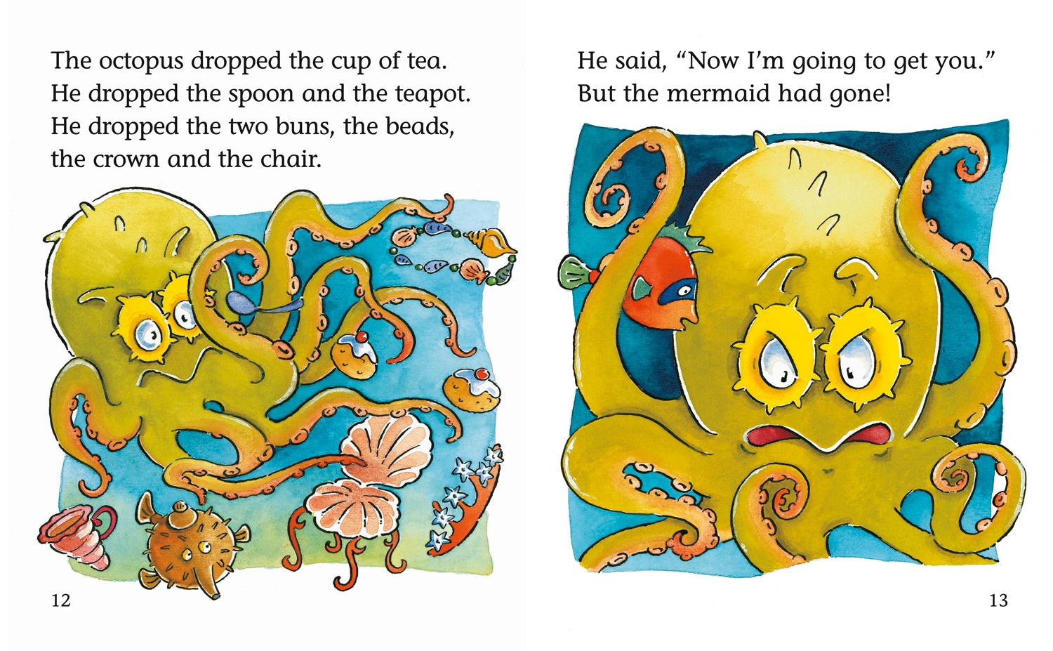 Bild: 9780007186846 | The Mermaid and the Octopus | Band 04/Blue | Julia Donaldson (u. a.)