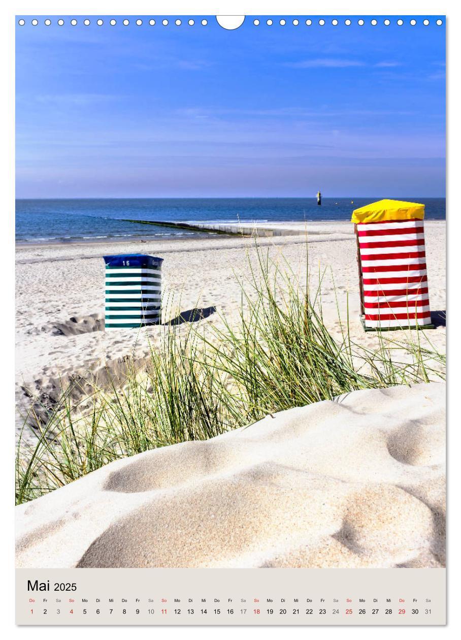 Bild: 9783435971756 | Borkum Strandspaziergang (Wandkalender 2025 DIN A3 hoch), CALVENDO...