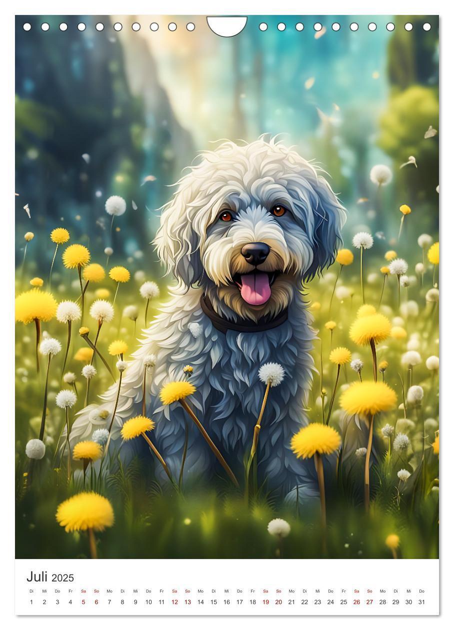 Bild: 9783383807046 | Der Aussiedoodle - Lebensfreude pur (Wandkalender 2025 DIN A4...