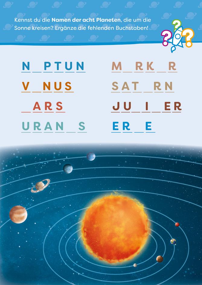 Bild: 9783788645656 | Galaktischer Rätselspaß. Weltraum | Rätseln für Kinder ab 7 Jahren