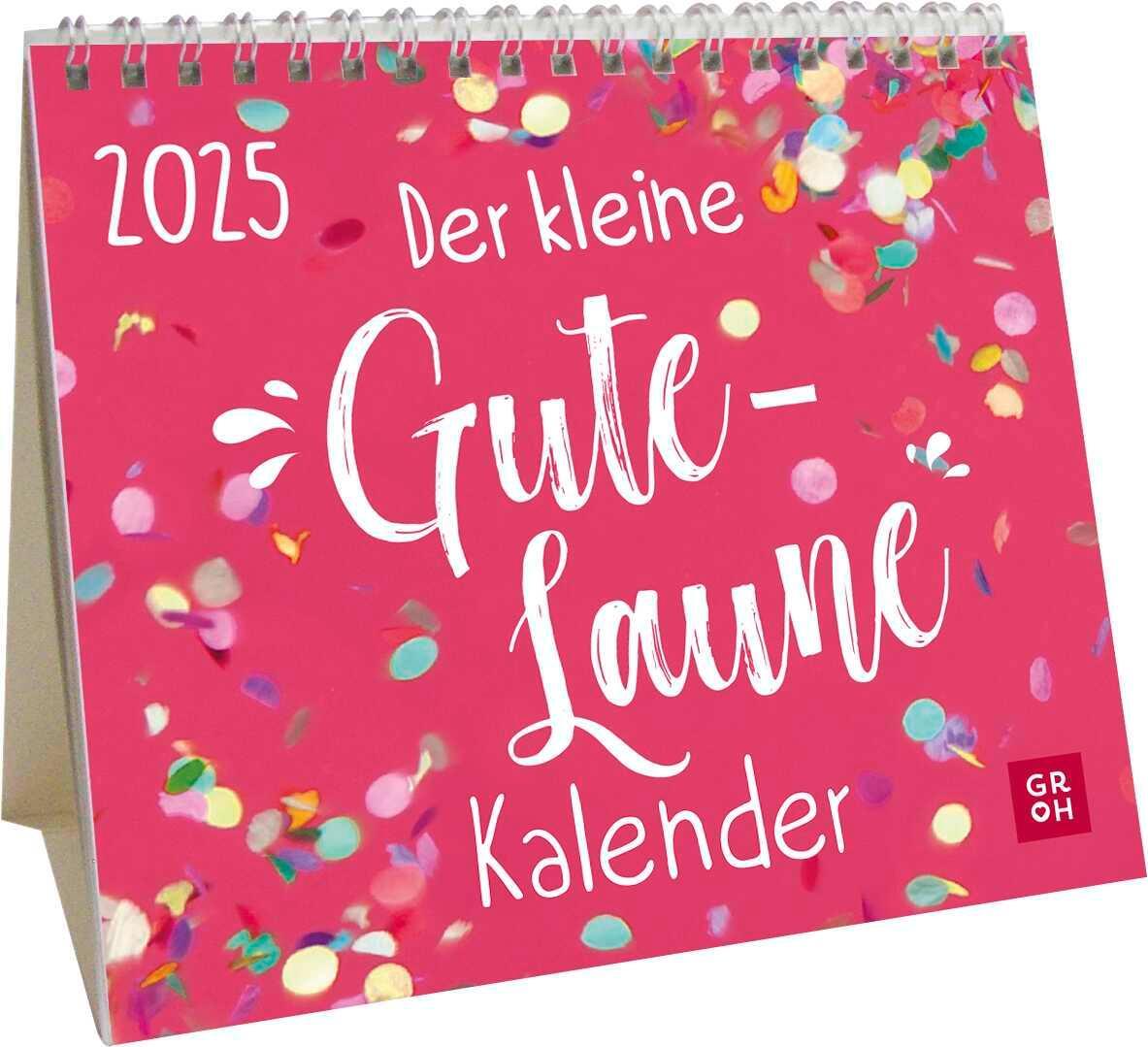 Cover: 4036442012208 | Mini-Kalender 2025: Der kleine Gute-Laune-Kalender | Groh Verlag