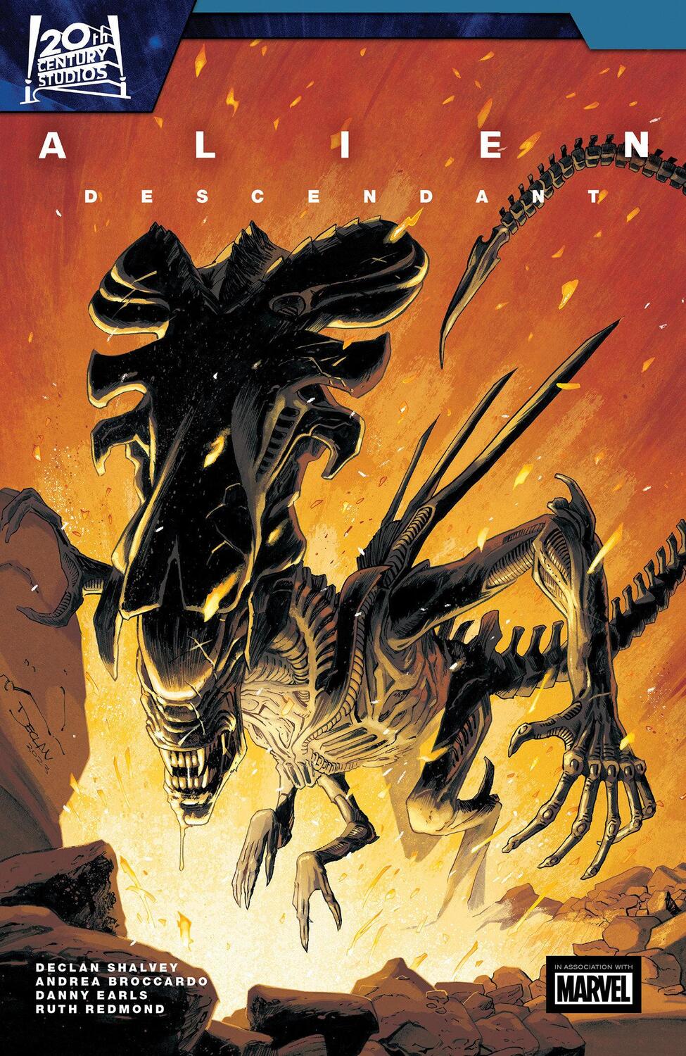 Cover: 9781302952303 | Alien by Shalvey &amp; Broccardo Vol. 2: Descendant | Declan Shalvey