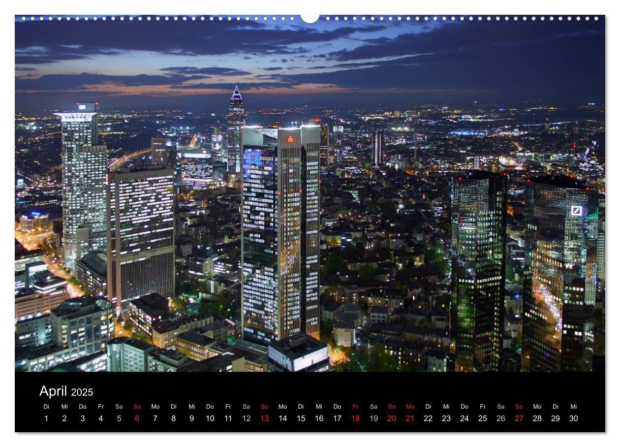 Bild: 9783435779840 | Frankfurt am Main (Wandkalender 2025 DIN A2 quer), CALVENDO...