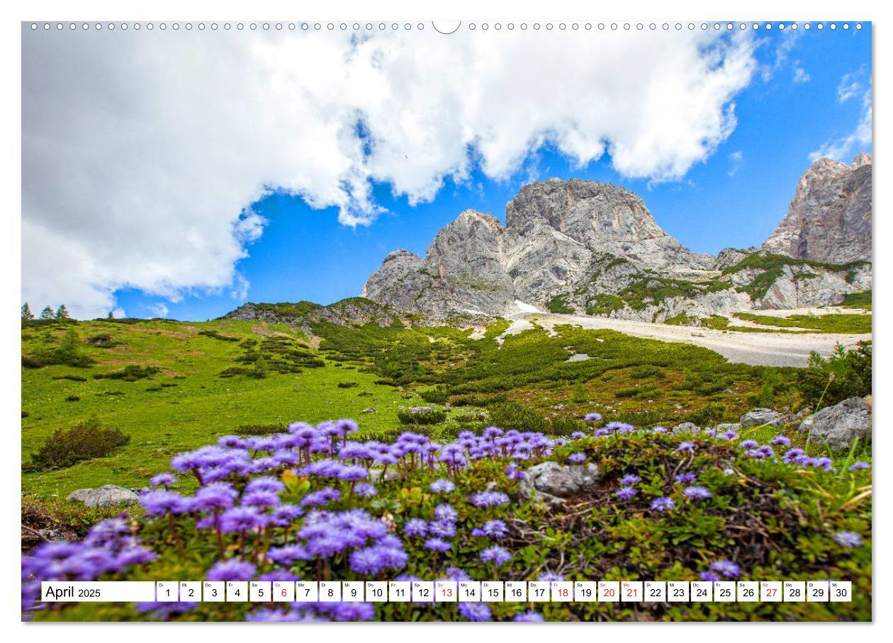 Bild: 9783435165148 | Ramsau am Dachstein (Wandkalender 2025 DIN A2 quer), CALVENDO...