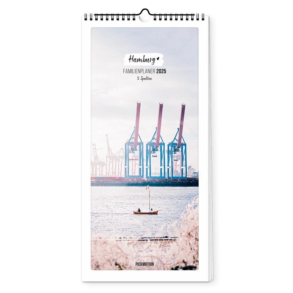 Cover: 4251781179539 | Familienplaner 2025 - Hamburg | 5 Spalten | Pickmotion | Kalender