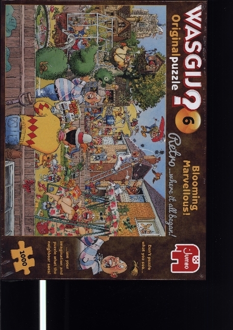 Cover: 8710126250143 | Wasgij Retro Original 6 - Blühende Pracht! | Spiel | 25014 | Deutsch