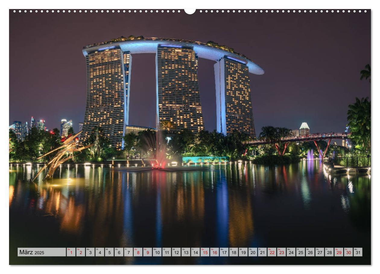 Bild: 9783435326082 | Singapur entdecken (Wandkalender 2025 DIN A2 quer), CALVENDO...