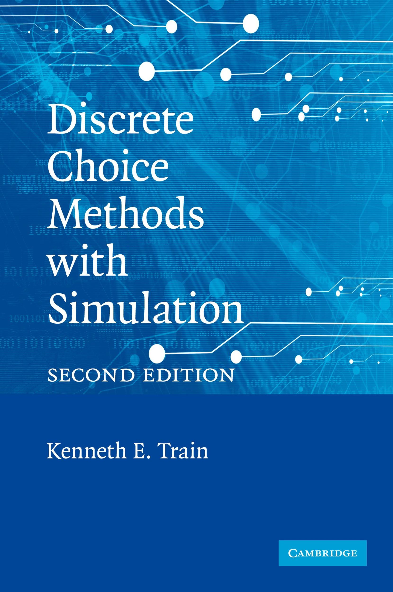 Cover: 9780521747387 | Discrete Choice Methods with Simulation | Kenneth E. Train | Buch