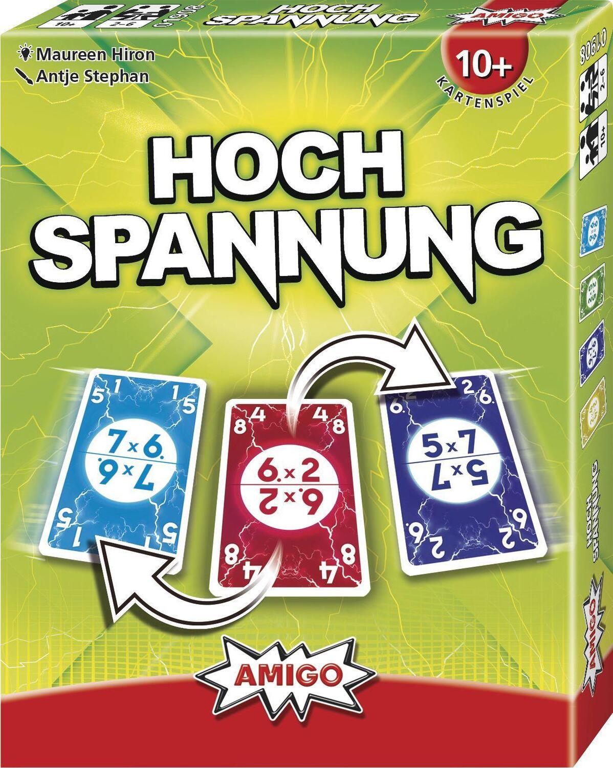 Bild: 4007396019087 | Hochspannung | AMIGO - Kartenspiel | Maureen Hiron | Spiel | 01908