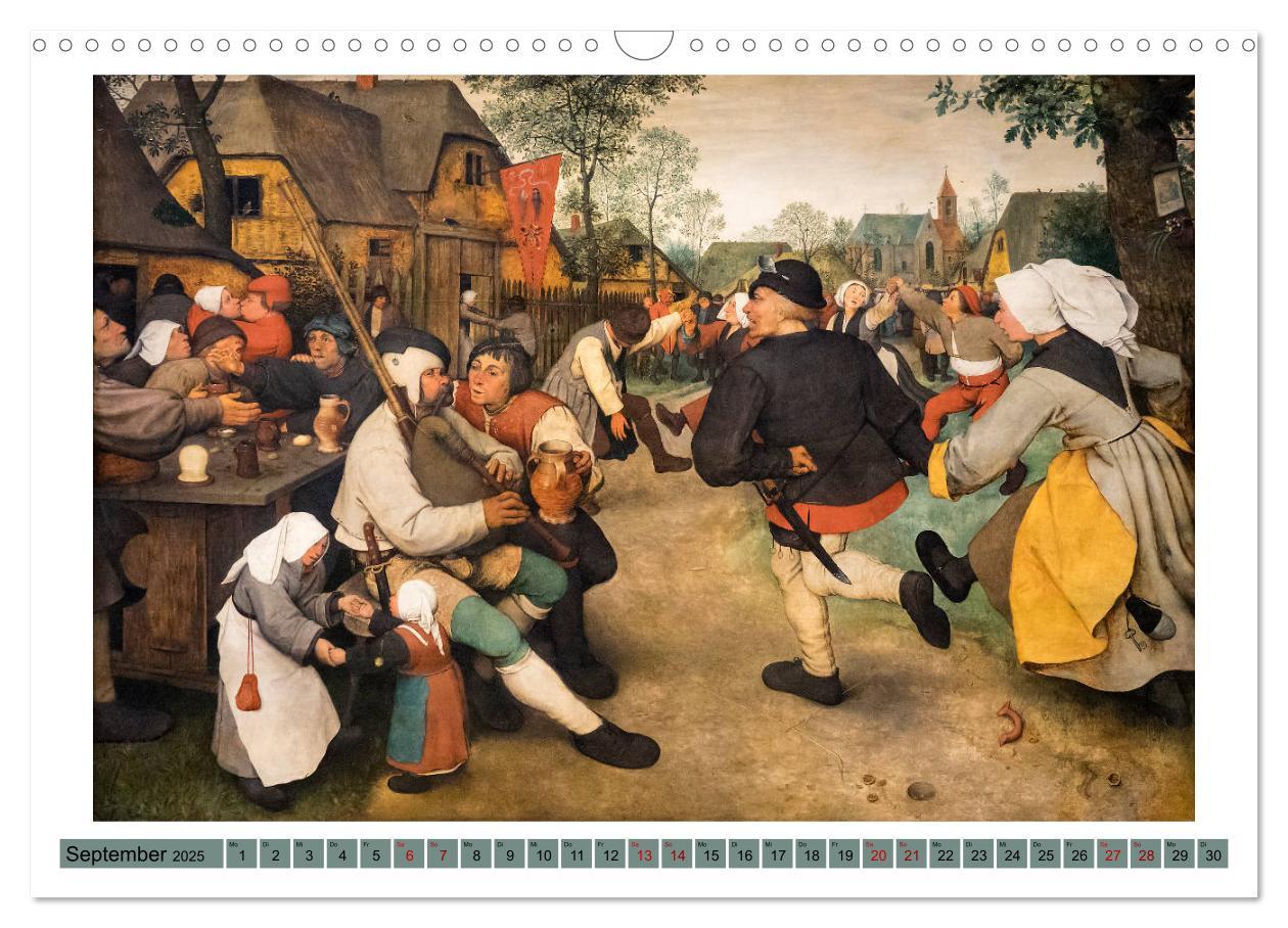 Bild: 9783435305162 | Pieter Bruegel d.Ä. (Wandkalender 2025 DIN A3 quer), CALVENDO...