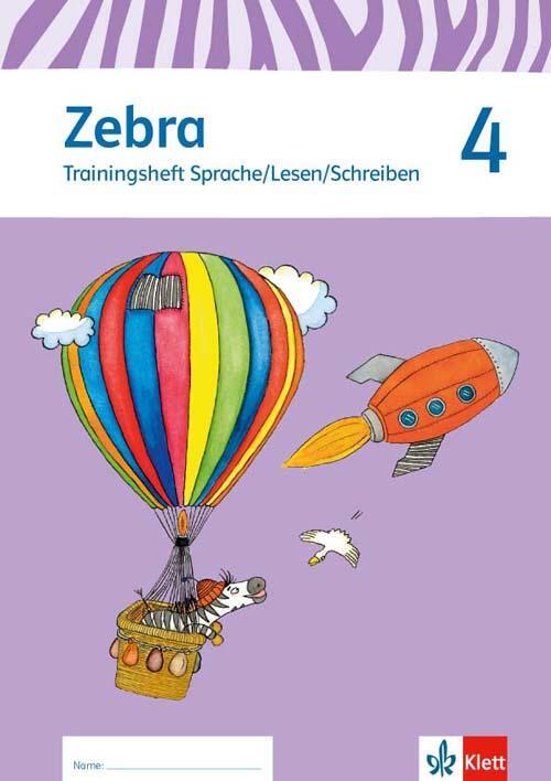 Cover: 9783122708740 | Zebra. Neubearbeitung. Trainingsheft zum Nachkauf 4. Schuljahr | 80 S.