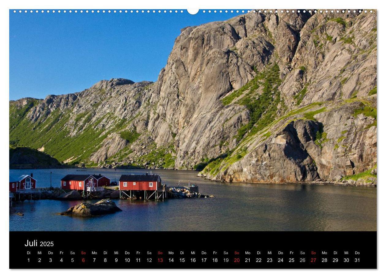 Bild: 9783435768486 | Norwegen - Faszination des Nordens (Wandkalender 2025 DIN A2 quer),...