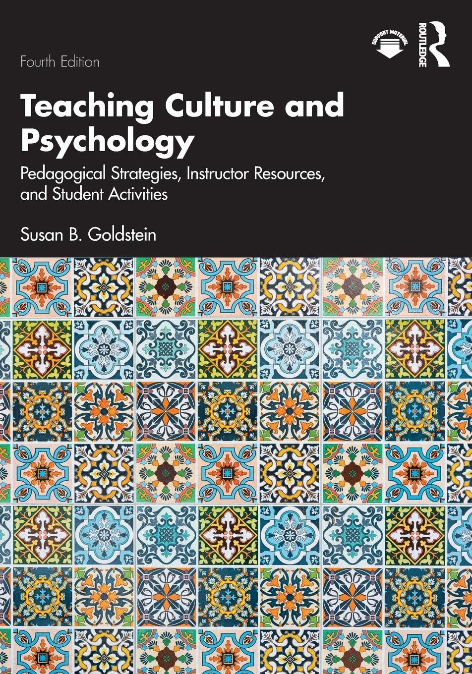 Cover: 9781032394336 | Teaching Culture and Psychology | Susan B. Goldstein | Taschenbuch