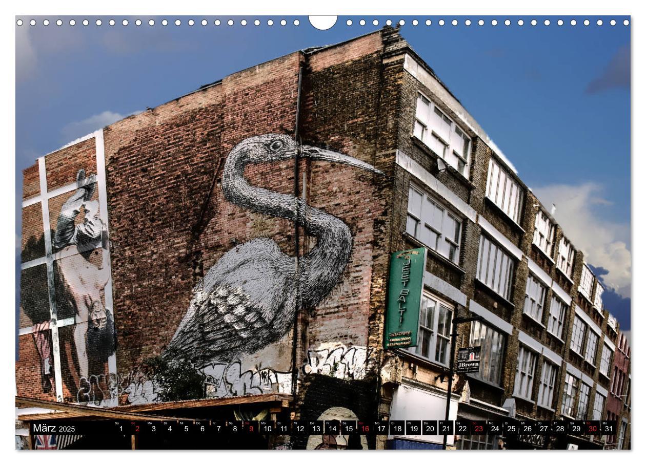 Bild: 9783435316649 | Street art London Michael Jaster (Wandkalender 2025 DIN A3 quer),...