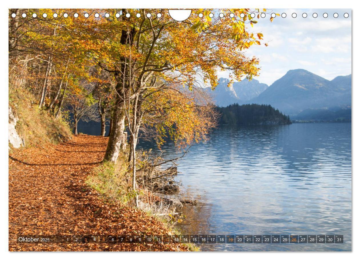 Bild: 9783435391585 | Rund um den Wolfgangsee (Wandkalender 2025 DIN A4 quer), CALVENDO...