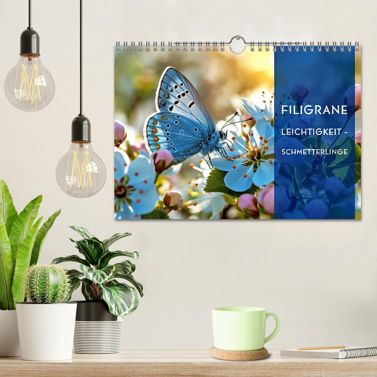 Bild: 9783435687282 | Filigrane Leichtigkeit - Schmetterlinge (Wandkalender 2025 DIN A4...