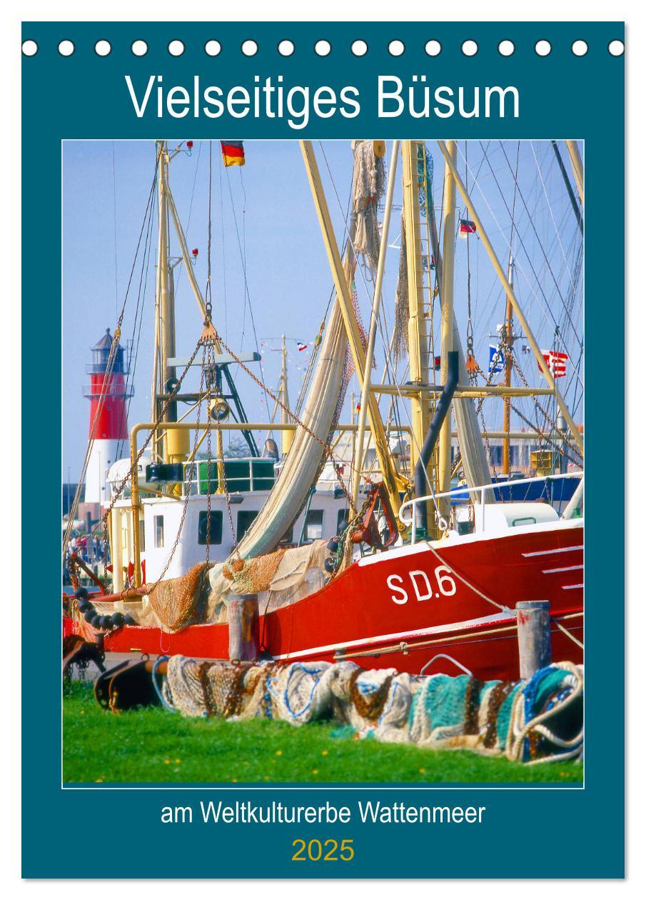 Cover: 9783435975716 | Vielseitiges Büsum (Tischkalender 2025 DIN A5 hoch), CALVENDO...