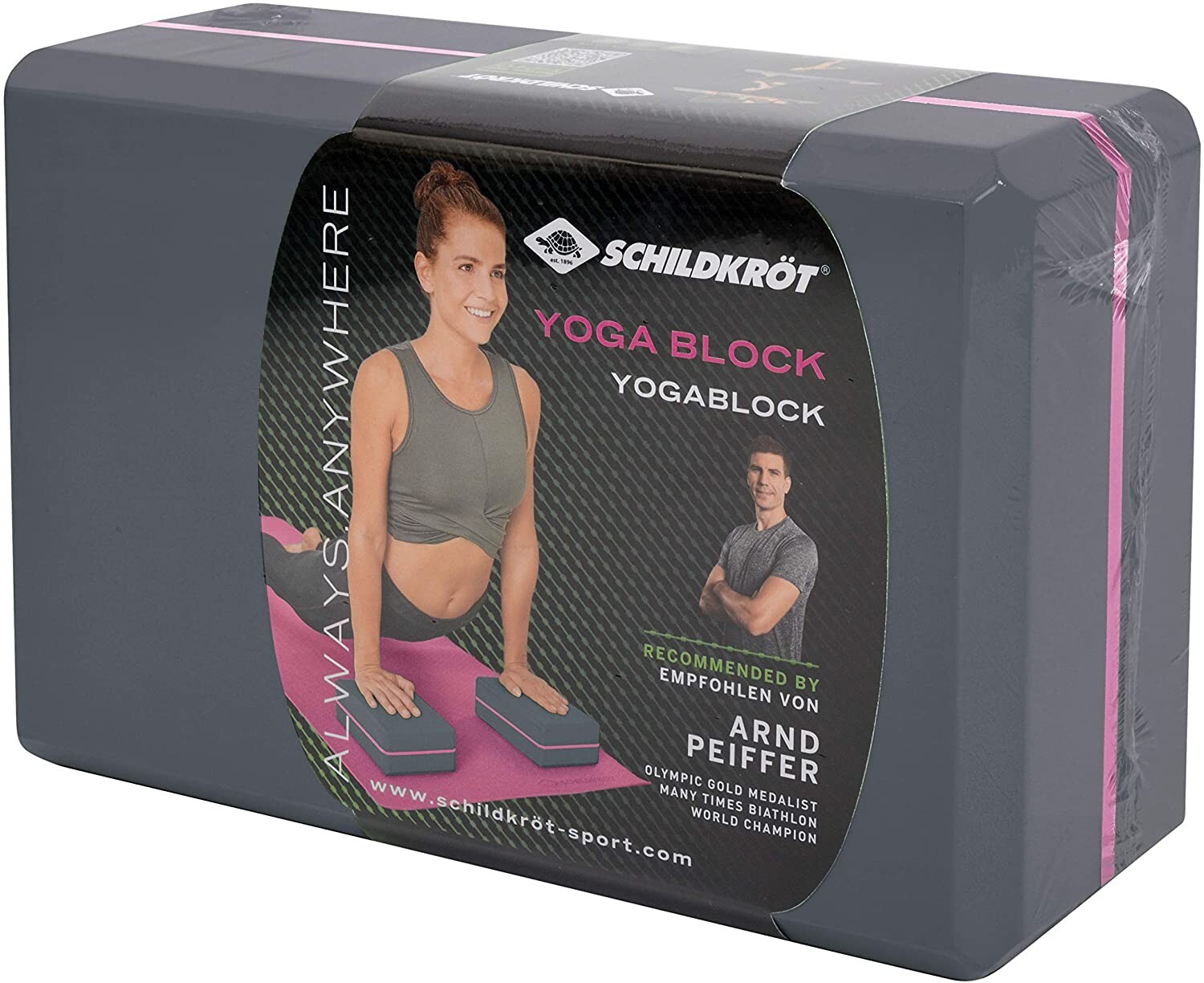 Cover: 4000885601367 | Schildkröt 960136 - Fitness Yoga Block, Pilates Block, Yogaklotz,...