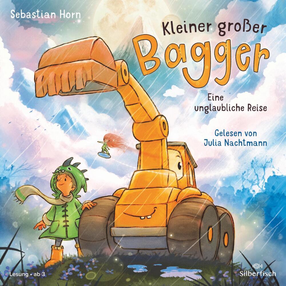 Cover: 9783745603705 | Kleiner großer Bagger - Eine unglaubliche Reise, 1 Audio-CD | Horn