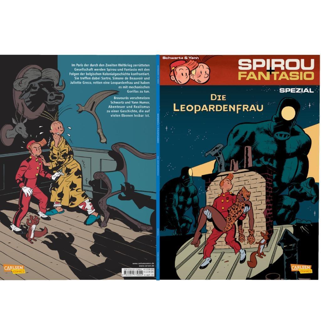 Bild: 9783551775894 | Spirou &amp; Fantasio Spezial 19: Die Leopardenfrau | Yann | Taschenbuch