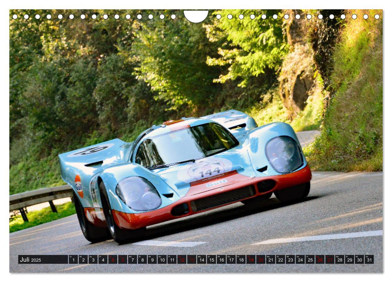 Bild: 9783435336203 | Porsche Oldtimer - EGGBERG KLASSIK - Der Berg ruft (Wandkalender...