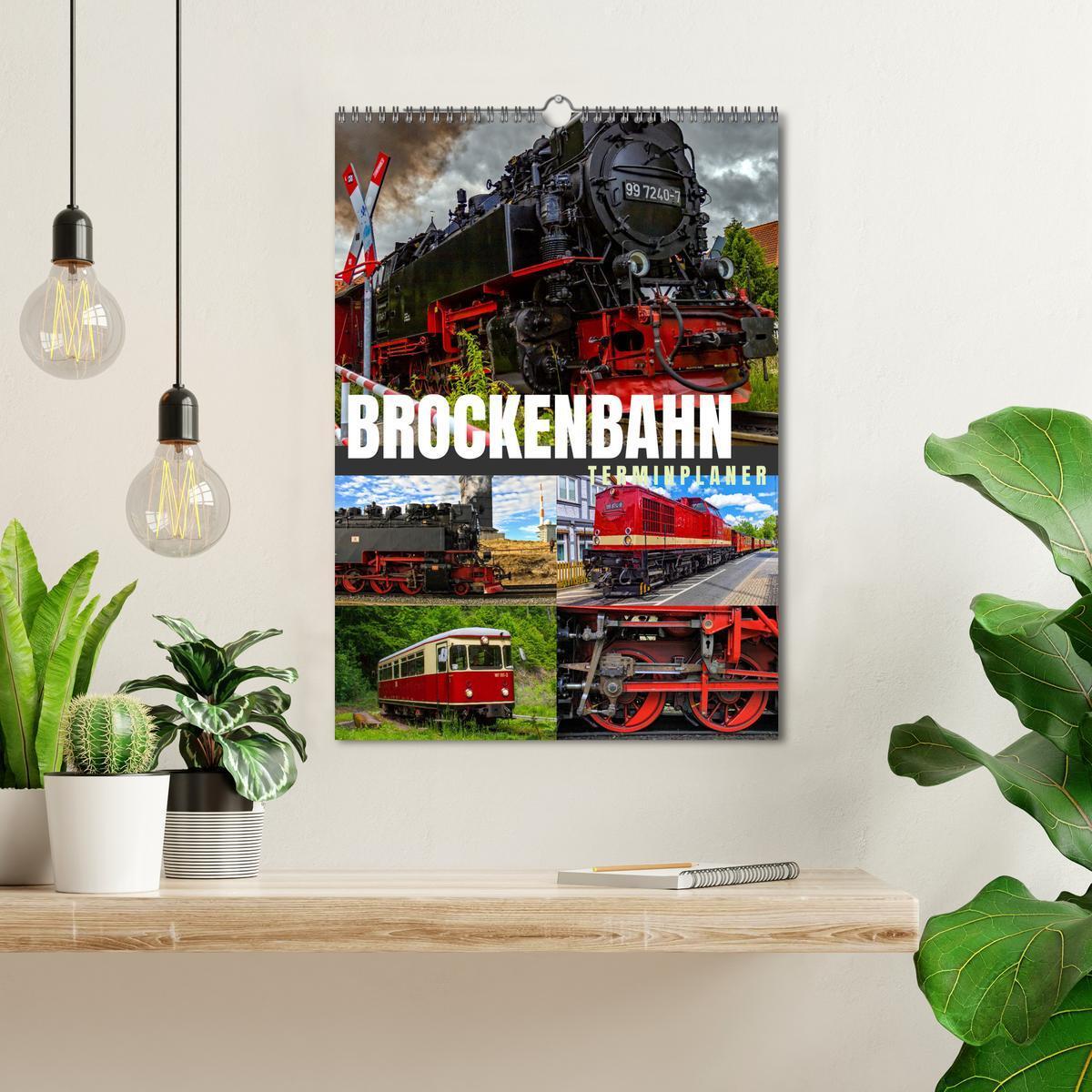 Bild: 9783383821202 | Brockenbahn - Terminplaner (Wandkalender 2025 DIN A3 hoch),...