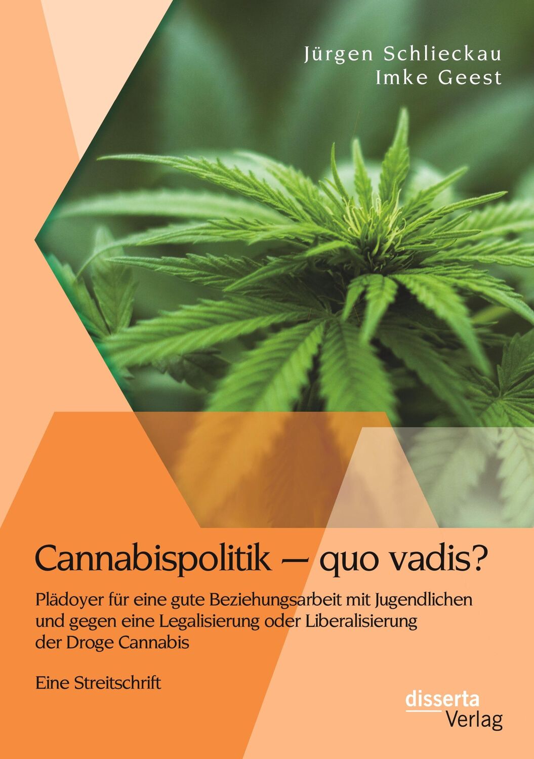 Cover: 9783959355322 | Cannabispolitik ¿ quo vadis? Plädoyer für eine gute...