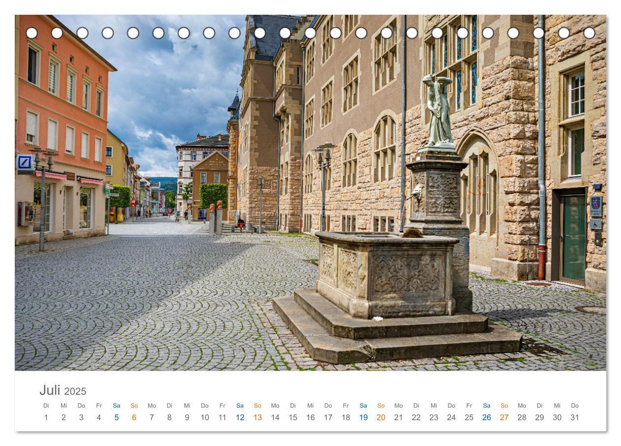 Bild: 9783457176290 | Rudolstadt - im Tal der Saale (Tischkalender 2025 DIN A5 quer),...