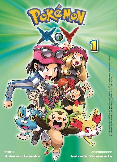 Cover: 9783957982704 | Pokémon X und Y 01 | Hidenori Kusaka (u. a.) | Taschenbuch | 196 S.