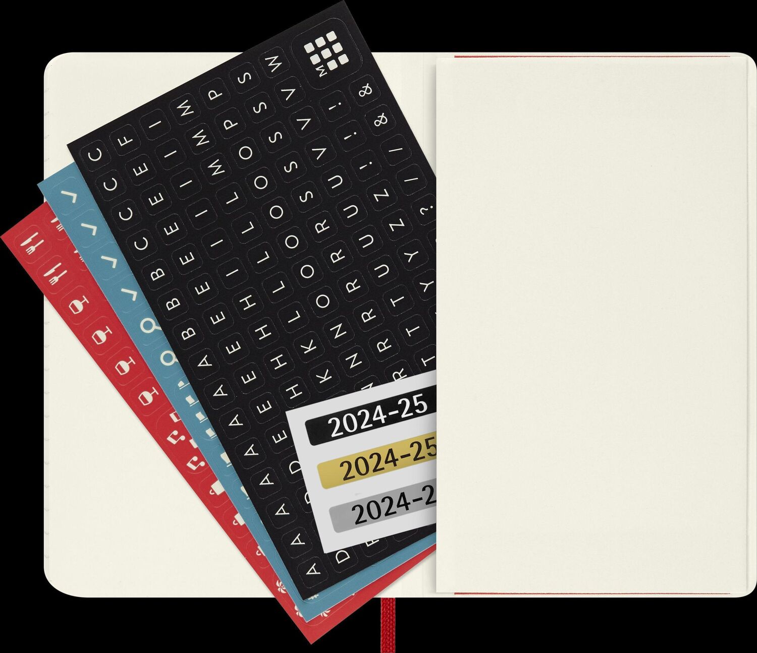 Bild: 8056999270667 | Moleskine 18 Monate Wochen Notizkalender 2024/2025, Pocket/A6, 1 Wo...