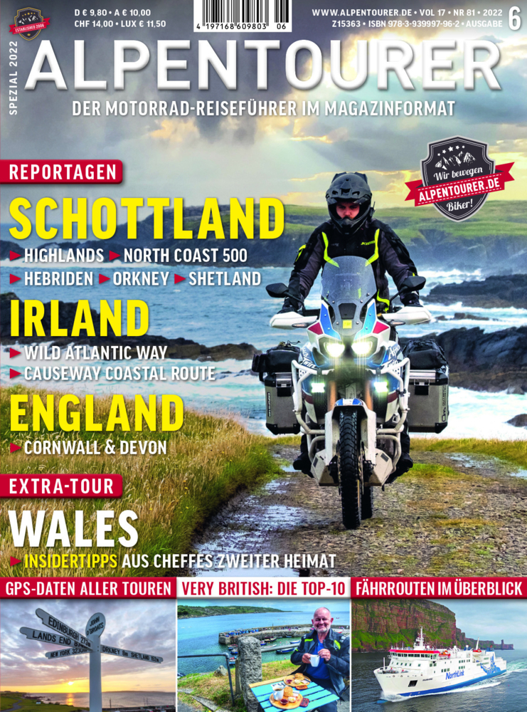 Cover: 9783939997962 | ALPENTOURER SPEZIAL BRITISCHE INSELN &amp; IRLAND | Stephan Fennel (u. a.)