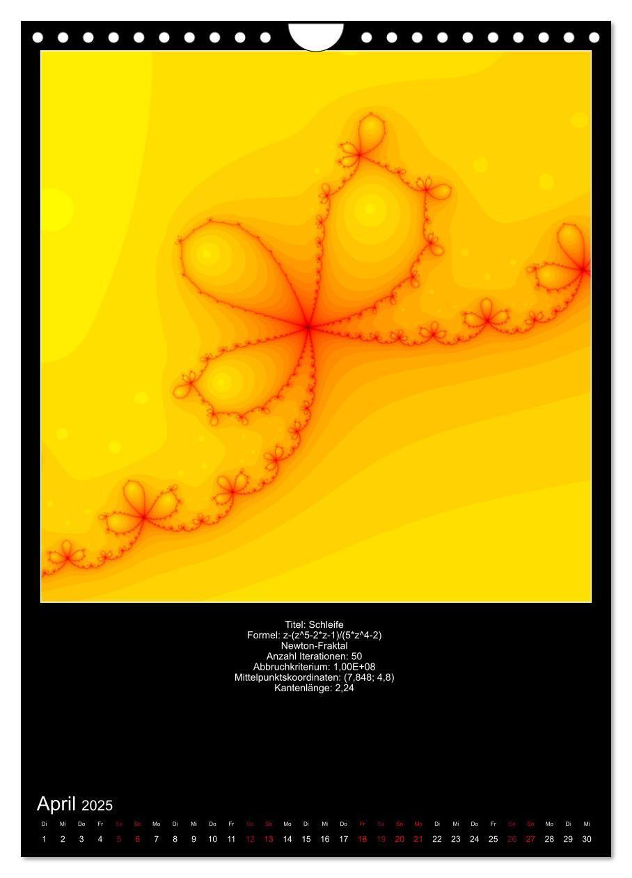 Bild: 9783435976577 | Fraktale zum Selbstnachrechnen (Wandkalender 2025 DIN A4 hoch),...