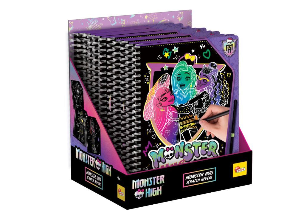 Bild: 9788833512709 | MONSTER HIGH SKETCHBOOK Monster Hug Scratch Reveal | Taschenbuch