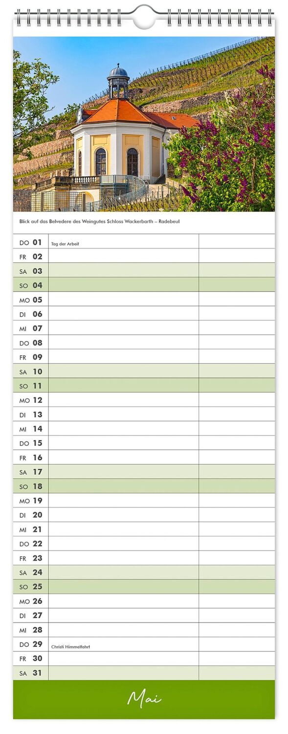 Bild: 9783910680722 | Küchenkalender Dresden und Umgebung 2025 | K4 Verlag (u. a.) | Deutsch