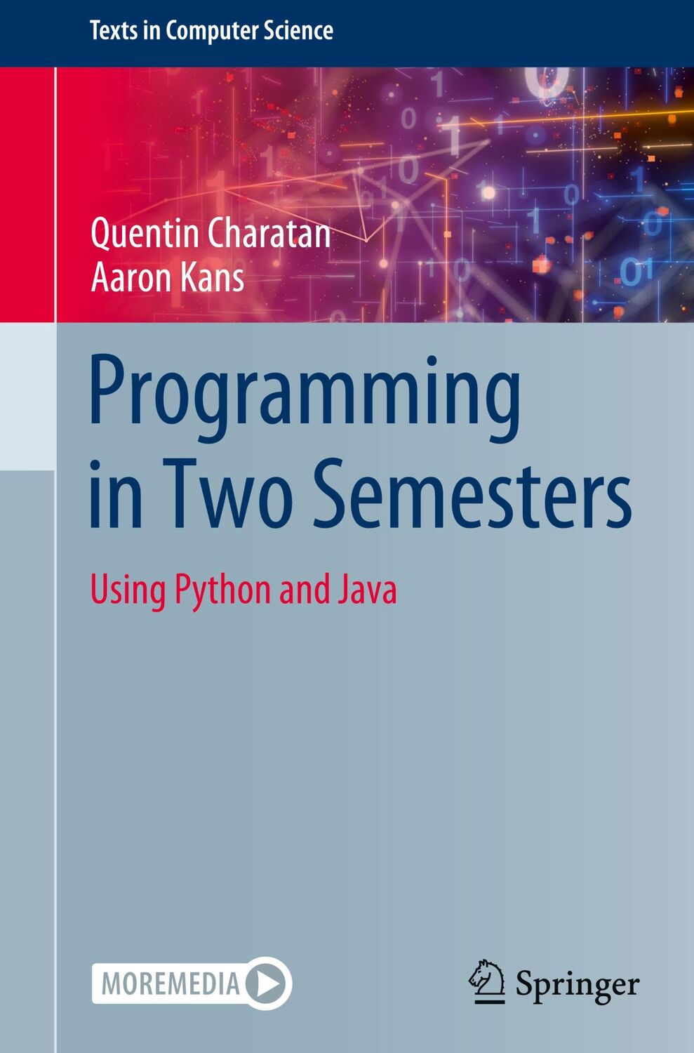 Cover: 9783031013256 | Programming in Two Semesters | Using Python and Java | Kans (u. a.)