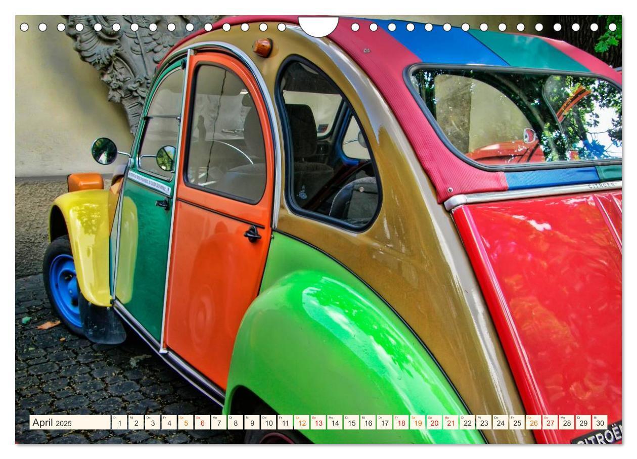 Bild: 9783435471317 | Citroën 2CV - geliebte Ente (Wandkalender 2025 DIN A4 quer),...