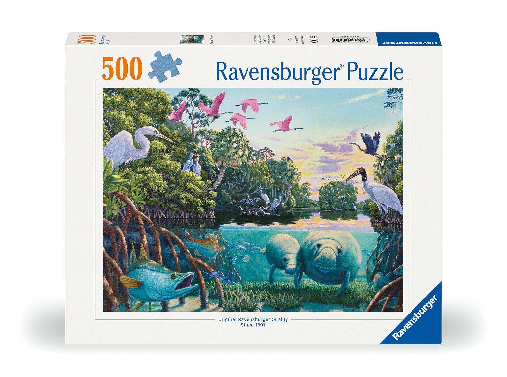 Cover: 4005555000440 | Adult puzzle 500 Teile - Manatee Moments | Spiel | 12000044 | Deutsch