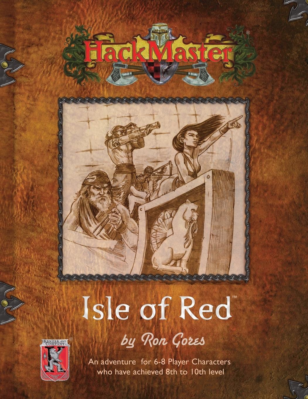 Cover: 9781716686283 | Isle of Red | HackMaster Adventure | Ron Gores | Taschenbuch | 2020