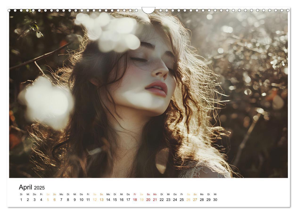 Bild: 9783457208724 | Magische Frauen Portraits (Wandkalender 2025 DIN A3 quer), CALVENDO...