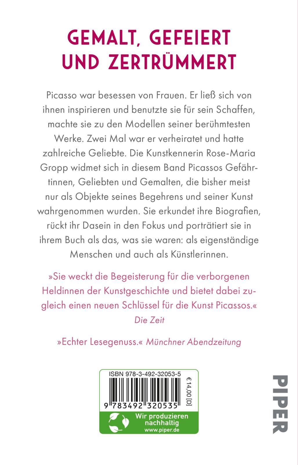 Rückseite: 9783492320535 | 'Göttinnen und Fußabstreifer' | Rose-Maria Gropp | Taschenbuch | 2024