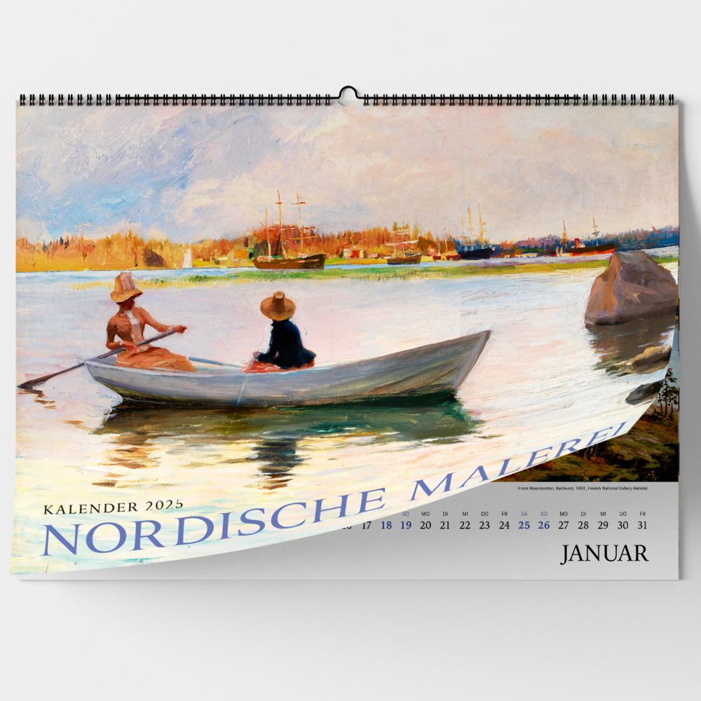 Cover: 9783968491509 | Nordische Malerei. Wandkalender 2025 | Kalender | 14 S. | Deutsch