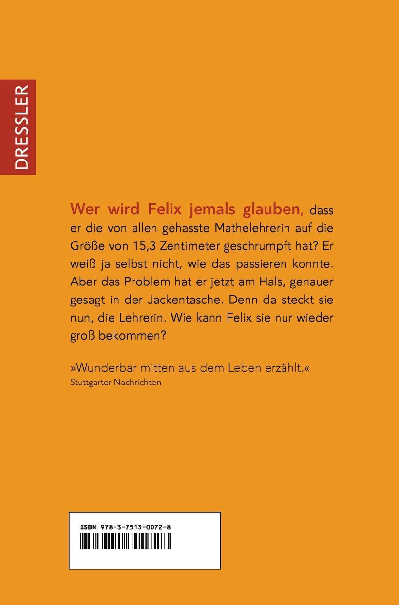 Rückseite: 9783751300728 | Hilfe, ich hab meine Lehrerin geschrumpft | Sabine Ludwig | Buch