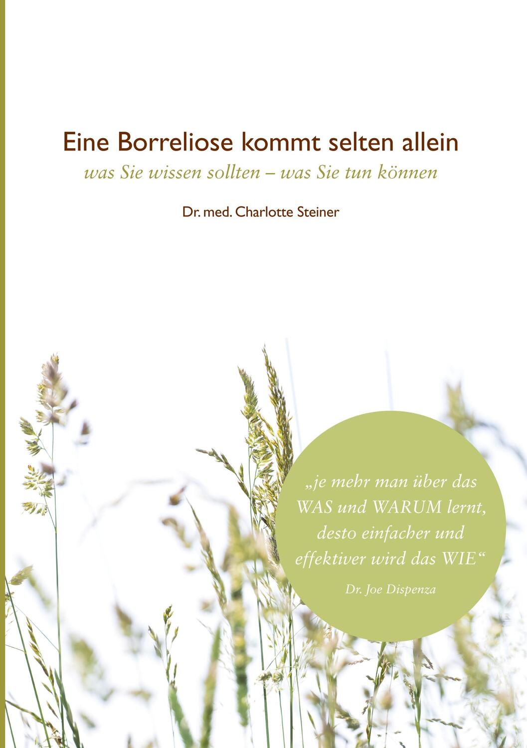 Cover: 9783750429093 | Eine Borreliose kommt selten allein | Charlotte Steiner | Taschenbuch