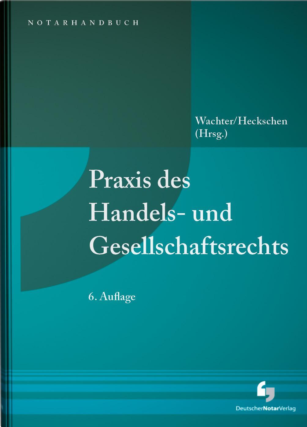 Cover: 9783956463006 | Praxis des Handels- und Gesellschaftsrechts | Buch mit Musterdownload